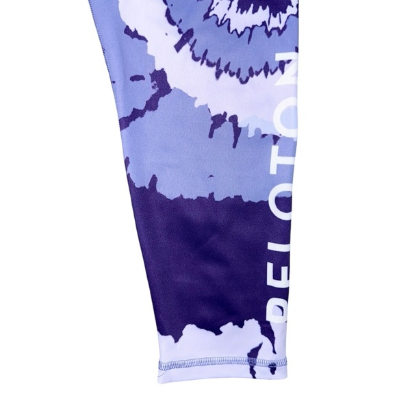 Kali Peloton Vibrant Purple and White Leggings Size Medium - Picture 6 of 8